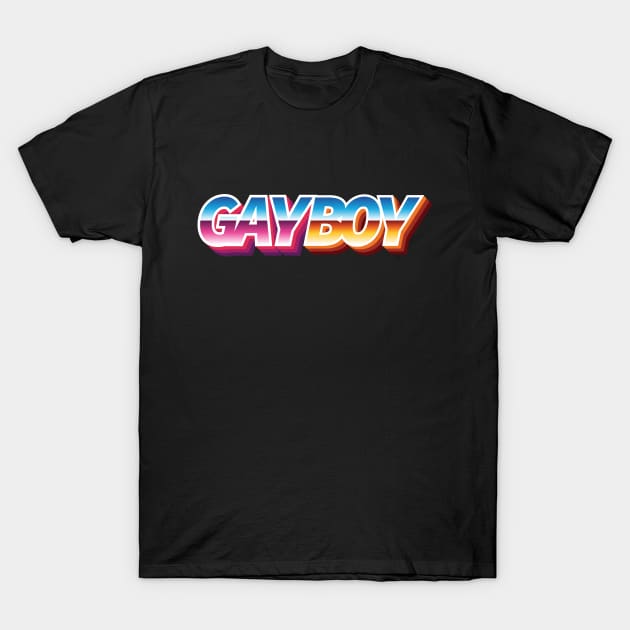 Gay Boy T-Shirt by Sthickers